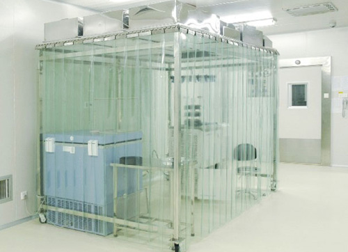 防静电帘洁净棚