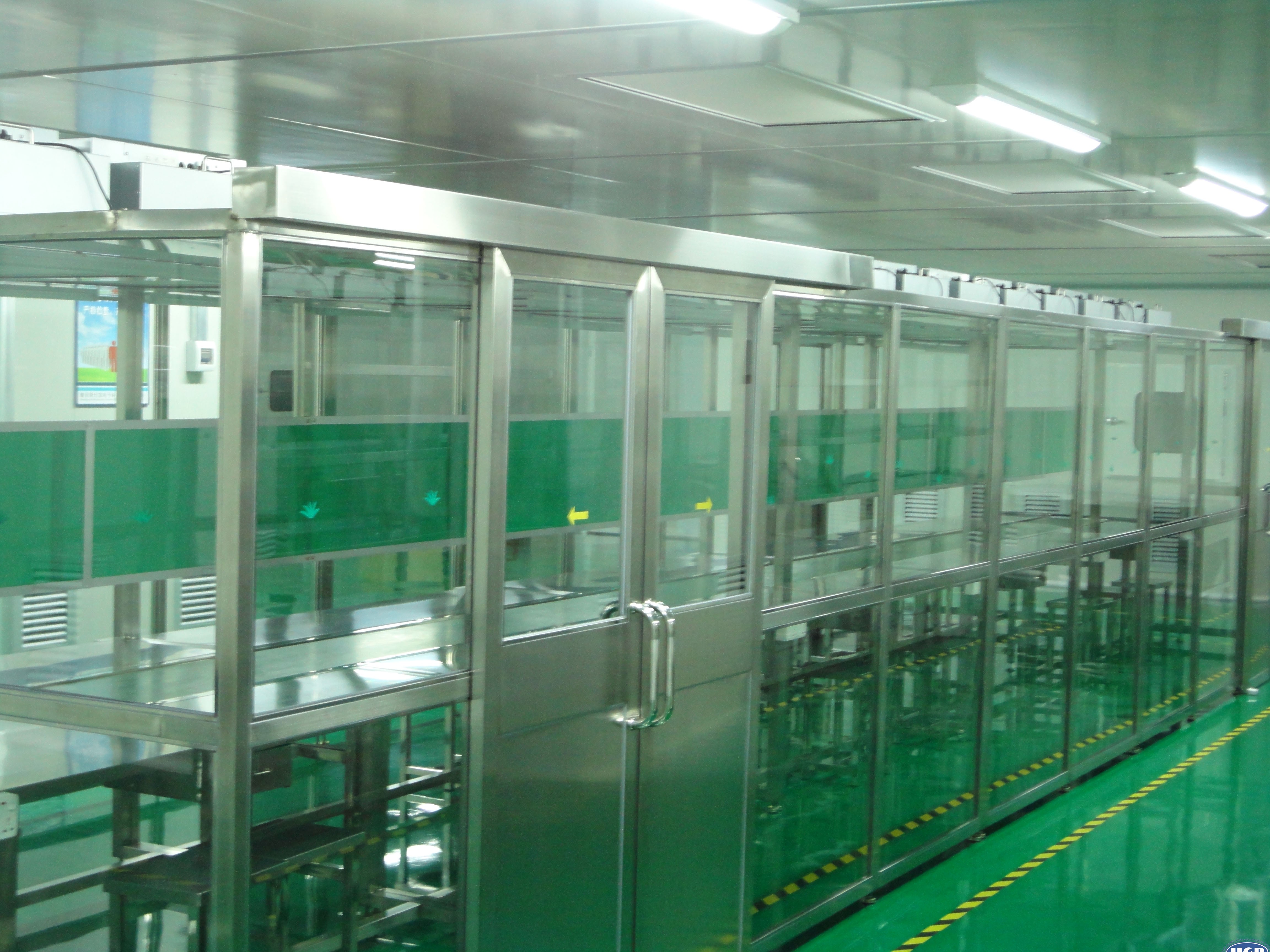 钢化玻璃洁净棚